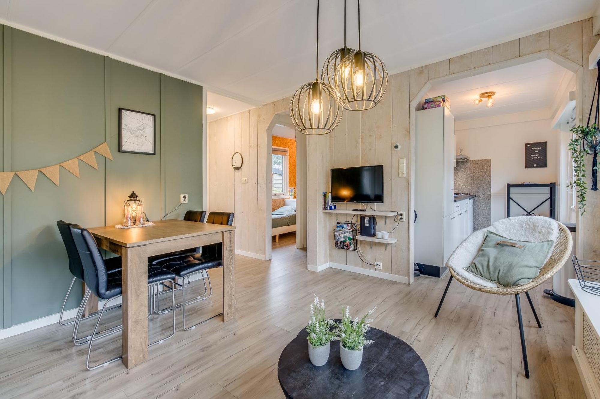 Chalet 'T Veluws Stulpje "Geniet, Ontspan En Droom Even Lekker Weg!" Putten Exterior foto
